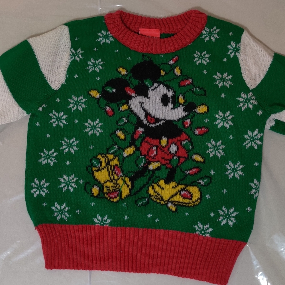 Disney Mickey Mouse Holiday Sweater